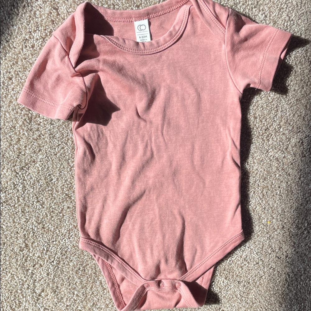 Colored Organics Classic Short Sleeve Baby Bodysuit